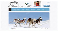Desktop Screenshot of chiensdetraineau.com